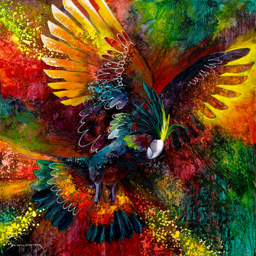 Cockatoo Cocktail | Canvas Print