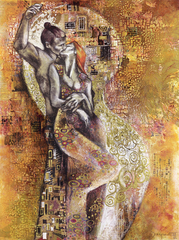 The Millennial Kiss |  Paper Print