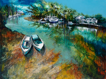 Low Tide Wynnum Creek  | Original Artwork