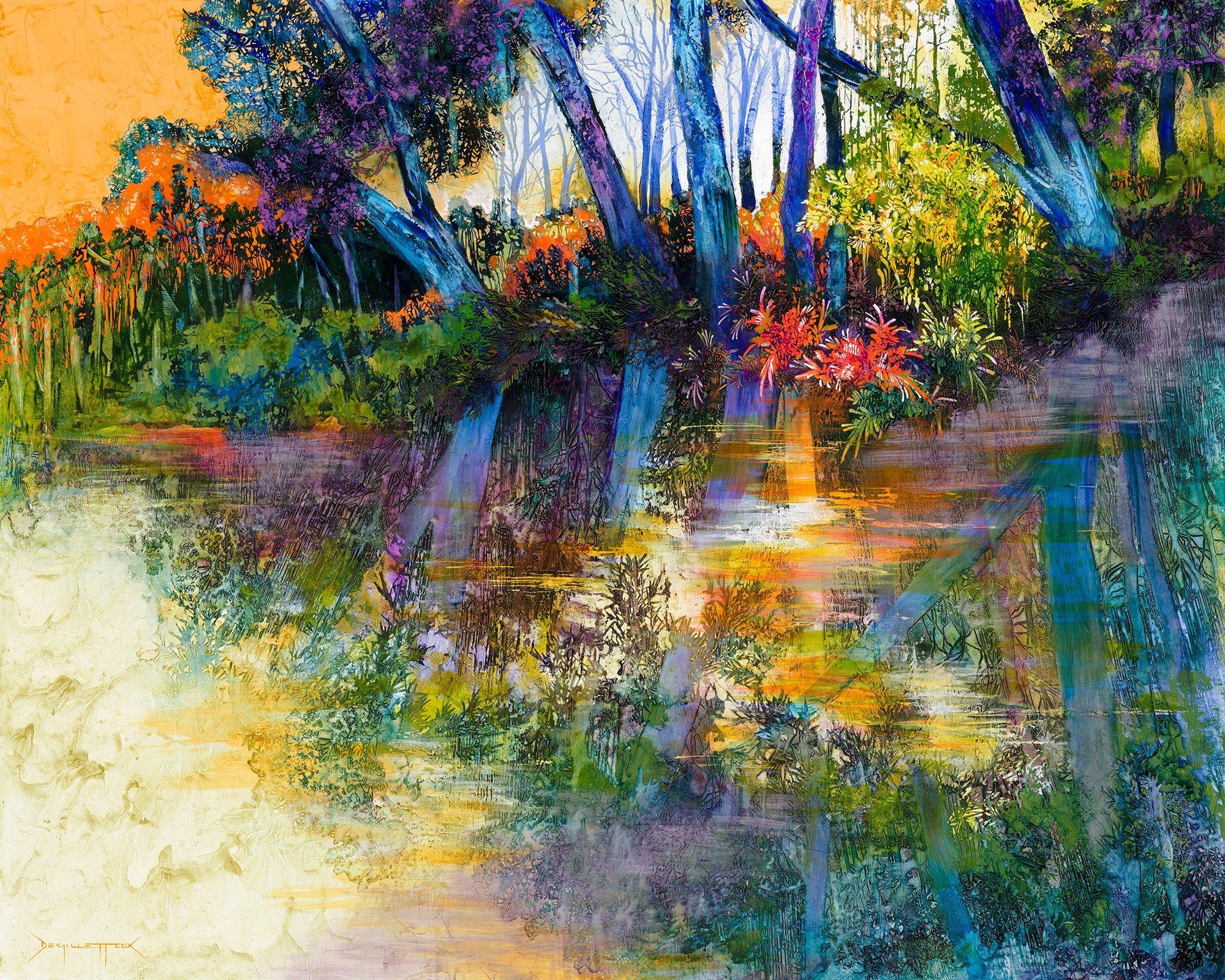 Billabong Dawn | Paper Print