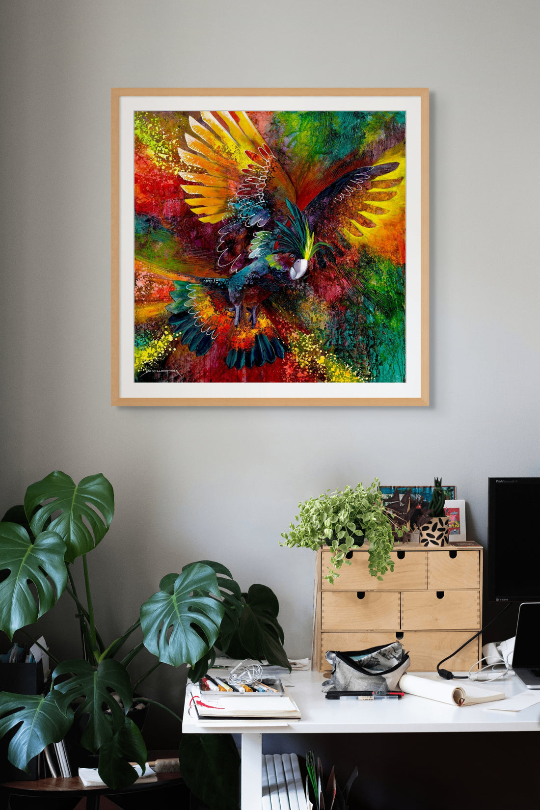 Cockatoo Cocktail | Paper Print