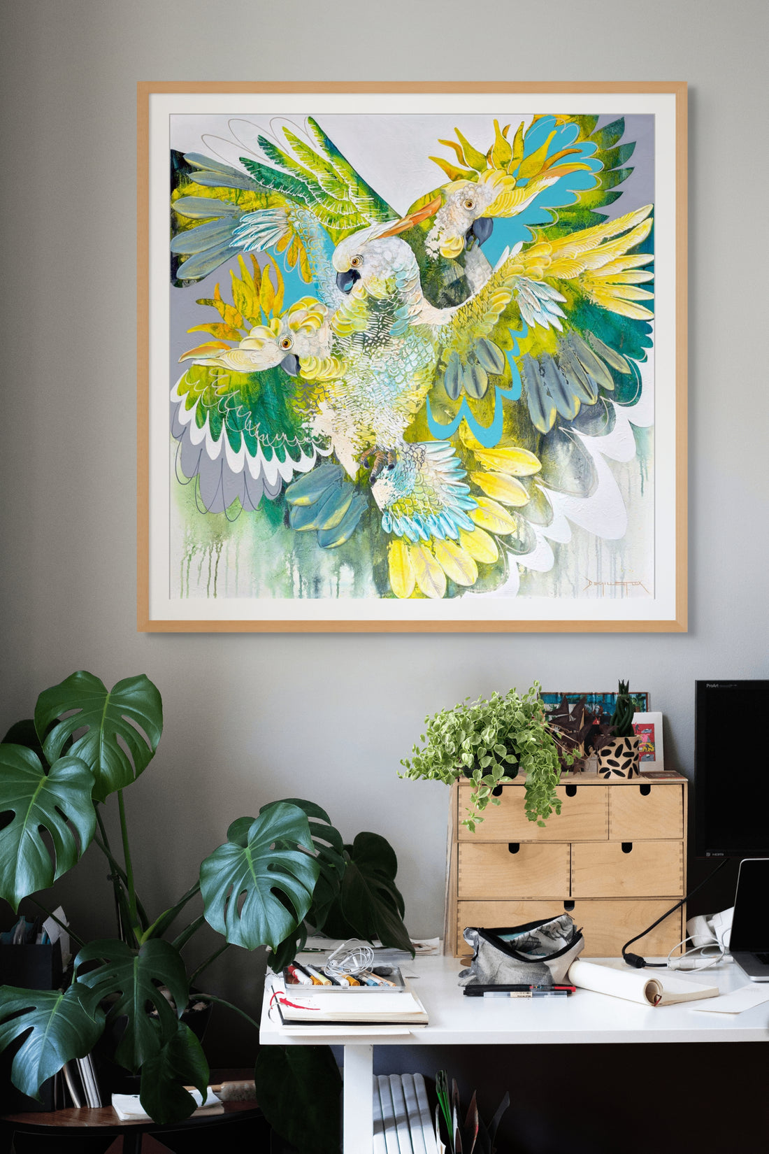 Cockatoo Party | Paper Print